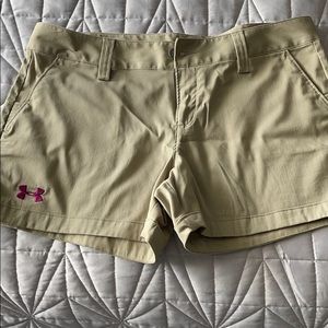 Under Armour khaki women’s shorts